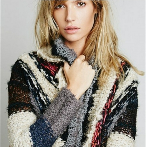 *SOLD* Free People Sloppy Joe Cardigan - Picture 3 of 14